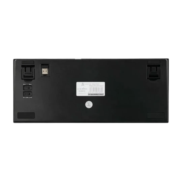 Ігрова механічна бездротова клавіатура AJAZZ AK820 Pro / Три режими підключення / Flying Fish Switch / Grey - зображення 5
