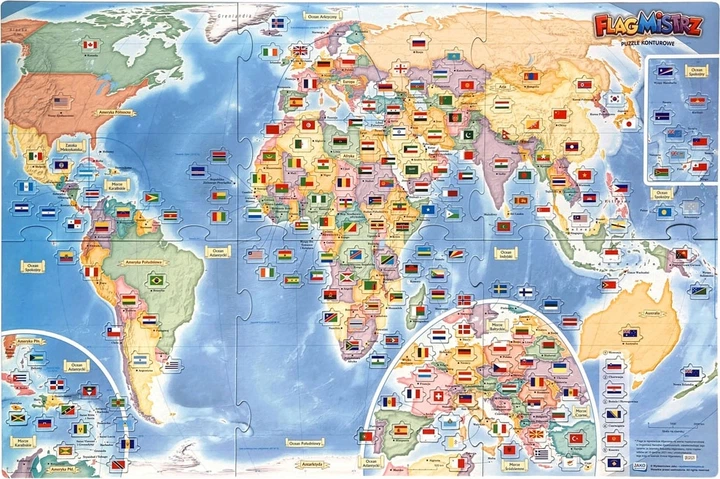 Puzzle Jako Flagmistrz 200 elementów 8220-5635 (5904405355848) - obraz 3