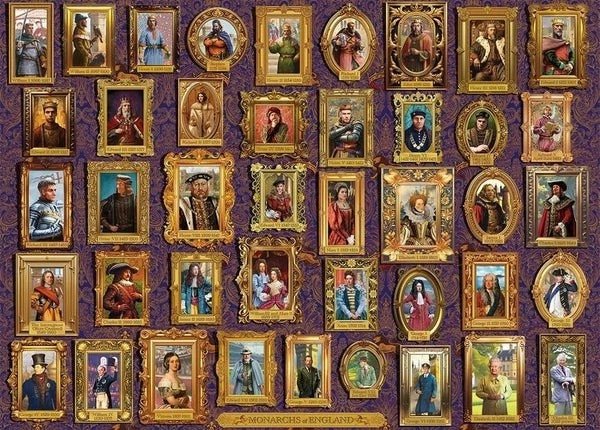 Пазл Gibsons Games Specials монархи Англії 1000 елементів 113719 (5012269071566) - зображення 2