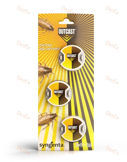 Гель Advion\Адвион Cockroach Gel 30г, та 3 пастки OUTCAST Syngenta. Від тарганів. Без запаху - изображение 8