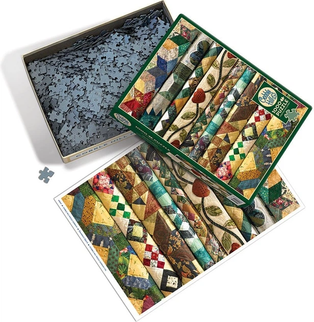 Puzzle Cobble Hill Pościel od babci 1000 elementów 112219 (625012400473) - obraz 3