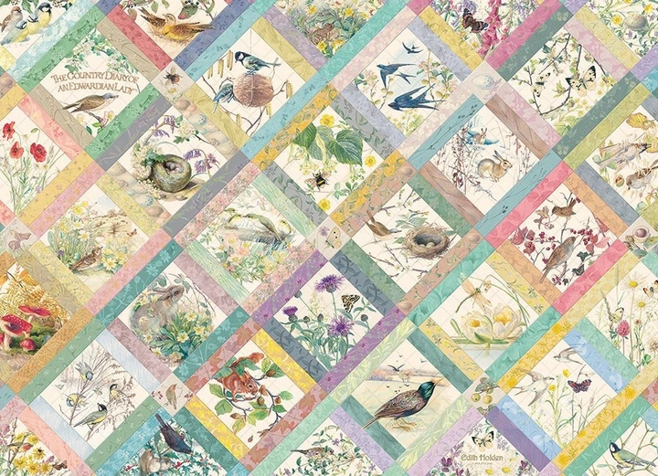 Пазл Cobble Hill Country Diary Quilt 1000 елементів 113115 (625012400916) - зображення 2