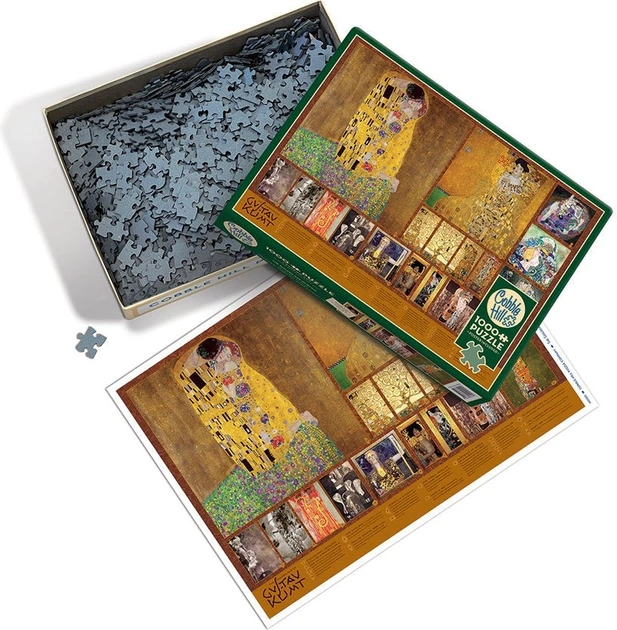 Пазл Cobble Hill Gustav Klimt 1000 елементів 112622 (625012401005) - зображення 3