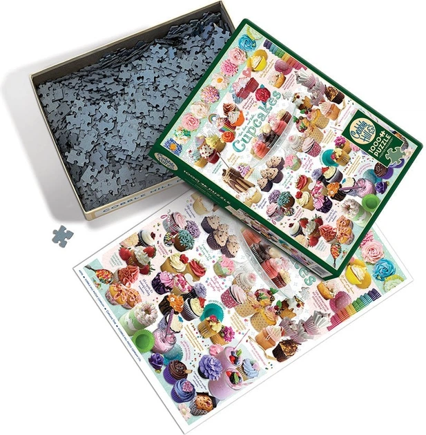 Puzzle Cobble Hill Czas Babeczek 1000 elementów 112238 (625012401104) - obraz 3