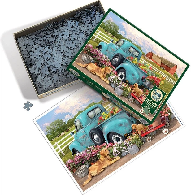 Puzzle Cobble Hill Gospodarstwie orchard view 1000 elementów 113607 (625012401579) - Zdjęcie 3 Puzzle Cobble Hill Gospodarstwie orchard view 1000 elementów 113607 (625012401579) - obraz 3