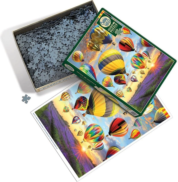 Пазл Cobble Hill Повітряні кулі 1000 елементів 112634 (625012401593) - зображення 3