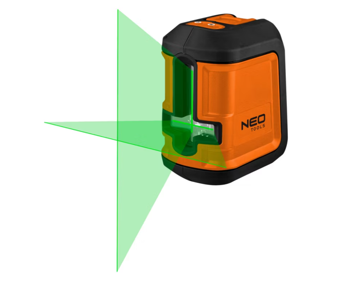Лазерный нивелир NEO TOOLS 15 м, зеленый, держатель, кейс, 2 шт. - Фото 3 Лазерный нивелир NEO TOOLS 15 м, зеленый, держатель, кейс, 2 шт. - изображение 3