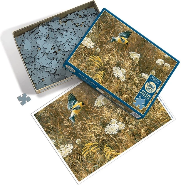 Пазл Cobble Hill Американський щиглик 500 елементів 113083 (625012450874) - зображення 3