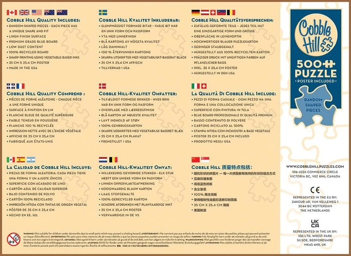 Пазл Cobble Hill Осінній вечір 500 елементів 113553 (625012451123) - зображення 3