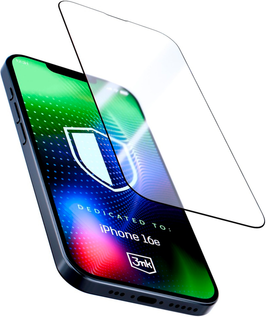 Захисне скло 3MK Hardy Ultra для Apple iPhone 16e (5903108637275) - зображення 2