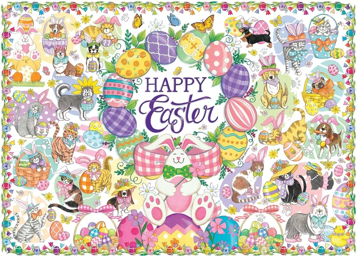 Пазл Cobble Hill Великдень 350 елементів 113585 (625012470452) - зображення 2