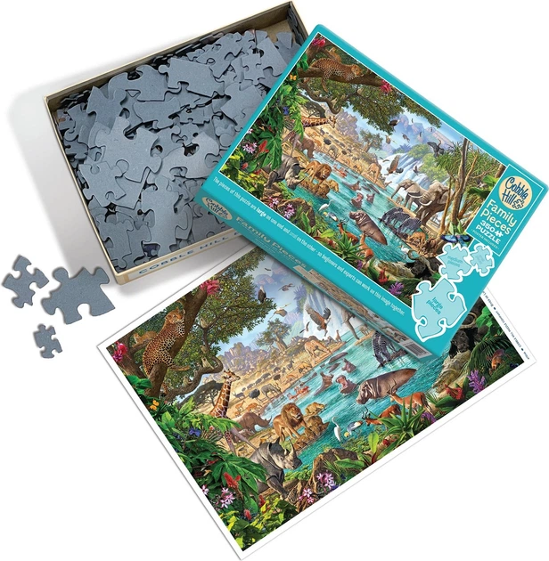 Пазл Cobble Hill Річка життя 350 елементів 113586 (625012470469) - зображення 3