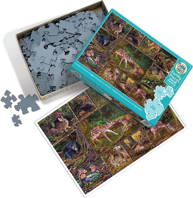 Пазл Cobble Hill Двері до лісу 350 елементів 113589 (625012470490) - зображення 3