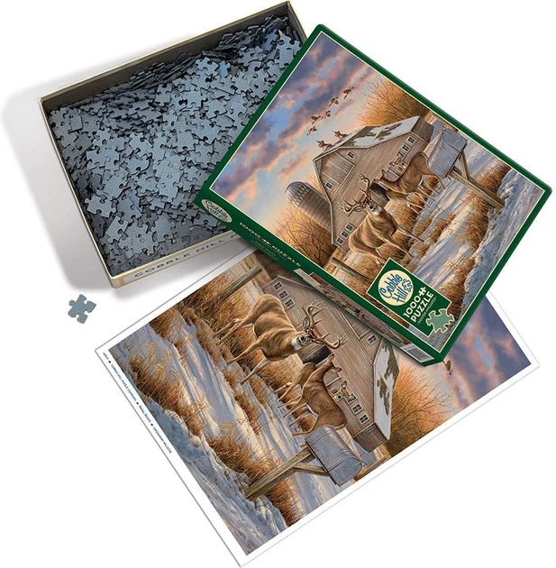 Puzzle Cobble Hill Wiejski krajobraz 1000 elementów 113011 (625012401470) - obraz 3