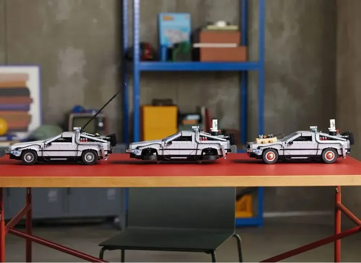 Конструктор спорткар LEGO Icons Лего Експерт 10300 Назад у майбутнє Делоріан DeLorean сумісні з деталями лего/Lego - зображення 5