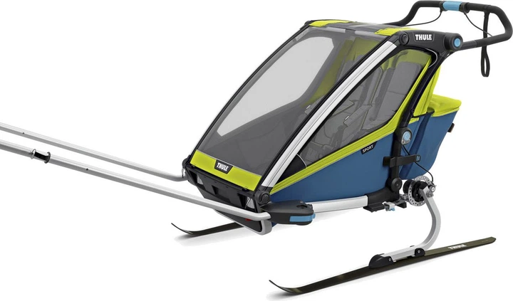 Дитяча коляска Thule Chariot Sport 2 (Chartreuse-Mykonos) (TH 10201004) - зображення 7