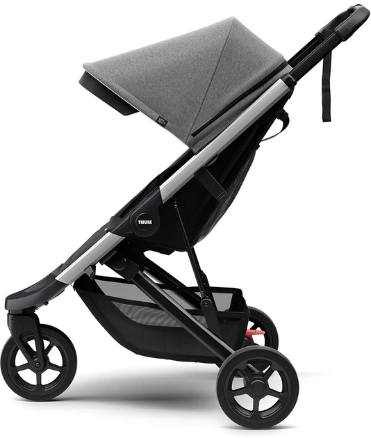 Дитяча коляска Thule Spring (Aluminium / Grey Melange) (TH 11300100-11300305) - изображение 2