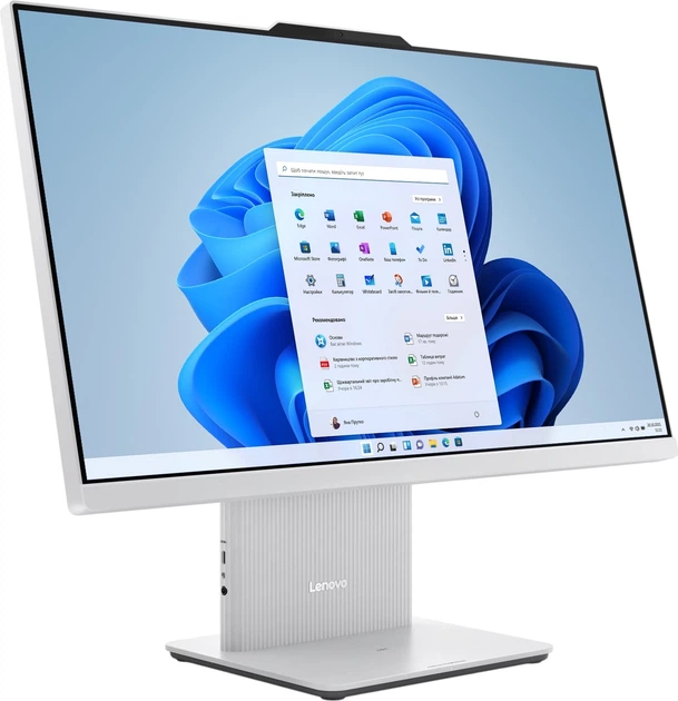 Monoblok Lenovo IdeaCentre AIO 24IRH9 (F0HN00SDPB) Cloud Grey - obraz 2