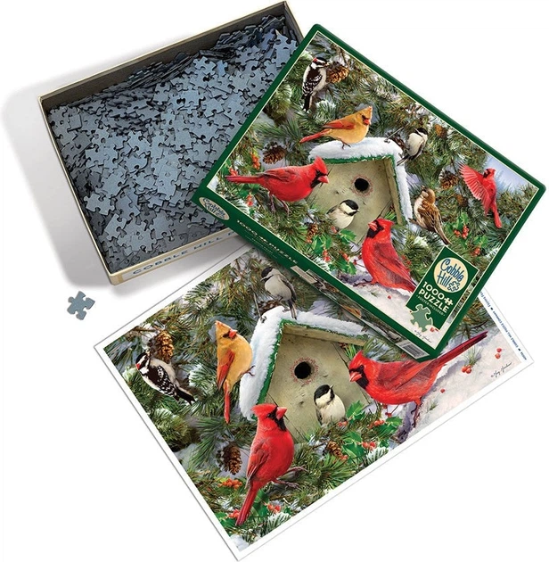 Пазл Cobble Hill Настала зима 1000 елементів 113616 (625012400367) - зображення 3