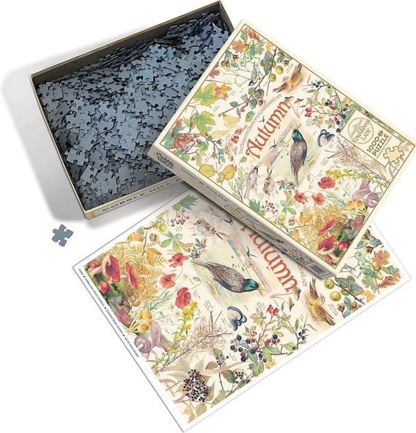 Puzzle Cobble Hill Krajowy Dziennik: Jesień 1000 elementów 112704 (625012400947) - obraz 3