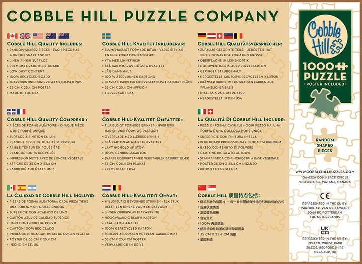 Пазл Cobble Hill Природничий щоденник Осінь 1000 елементів 113519 (625012403122) - зображення 3