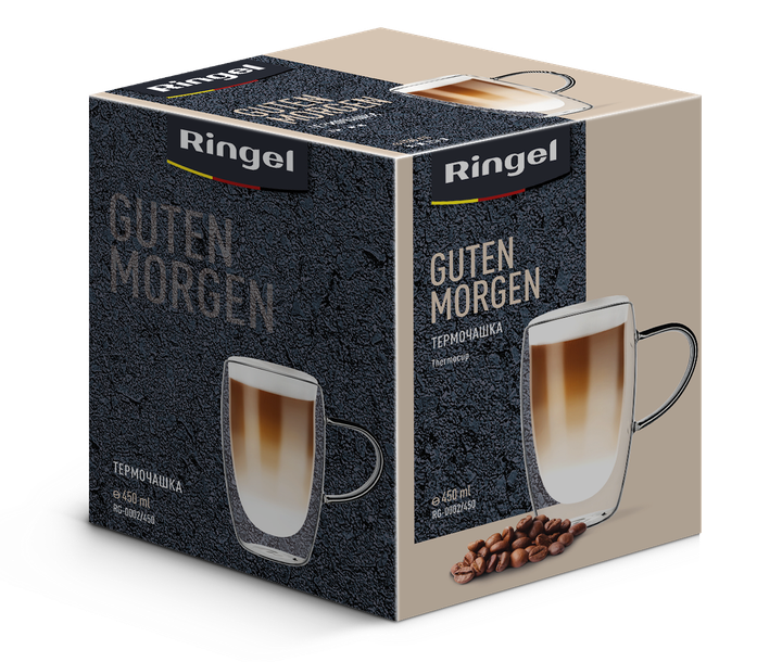 Чашка з подвійною стінкою Ringel Guten Morgen, 450 мл RG-0002/450 - изображение 5