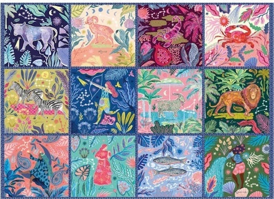 Пазл Gibsons Games Знаки зодіаку 1000 елементів 113713 (5012269066227) - зображення 2