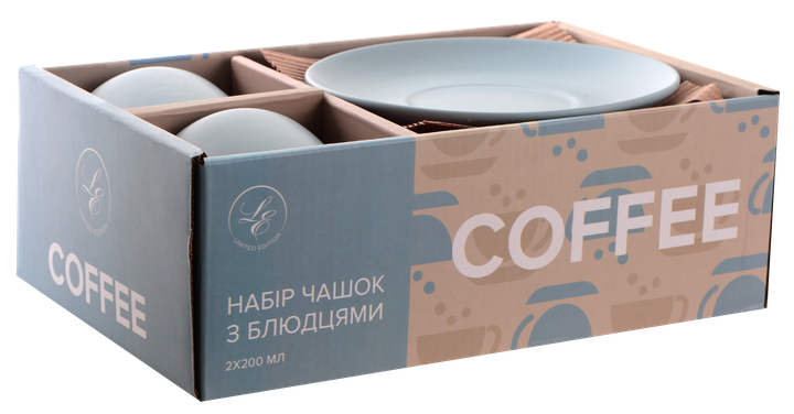 Набір чашок Limited Edition Coffee RX-N24704 - Фото 7 Набір чашок Limited Edition Coffee RX-N24704 - зображення 7