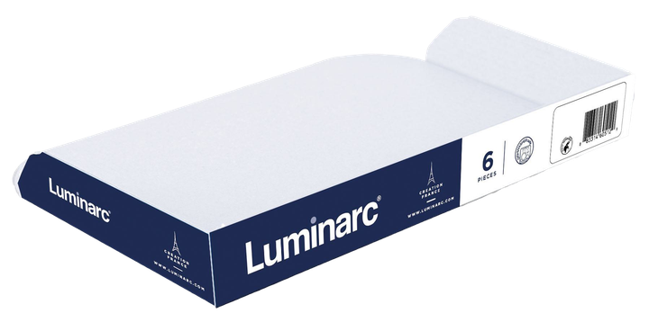 Набір чашок Luminarc Carine White, 6х220 мл V8845 - зображення 3