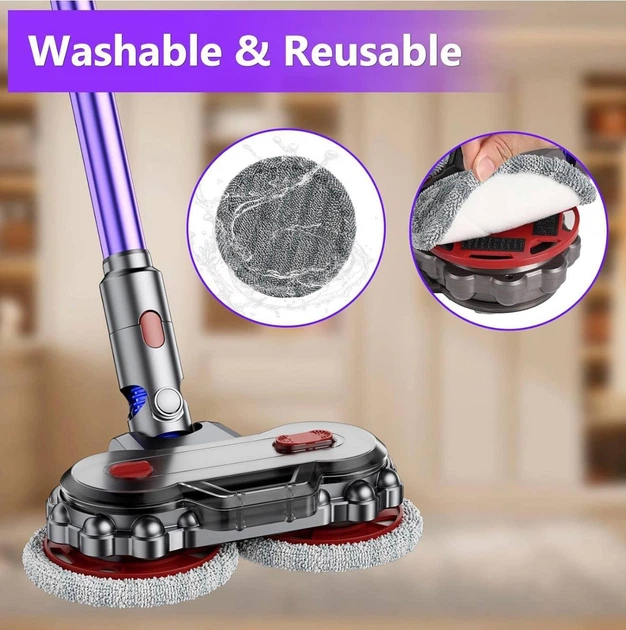 Электрическая насадка для влажной и сухой уборки для Dyson - изображение 4