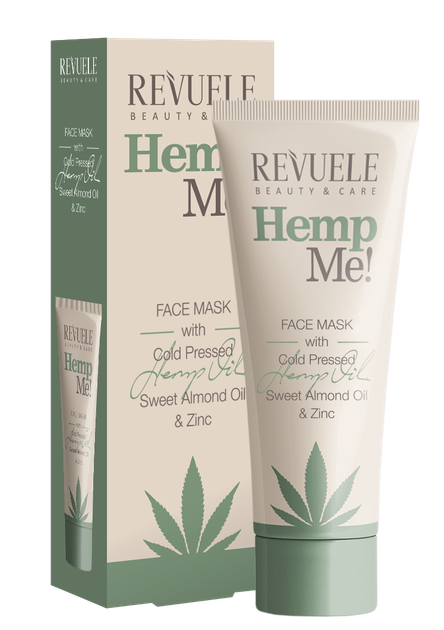 Revuele Hemp me! Маска для лица 80 мл - Фото 1 Revuele Hemp me! Маска для лица 80 мл - изображение 1
