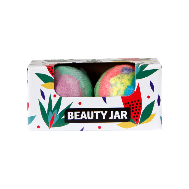 Beauty Jar Набор 2 бомбочки для ванны 230 г - Фото 1 Beauty Jar Набор 2 бомбочки для ванны 230 г - изображение 1