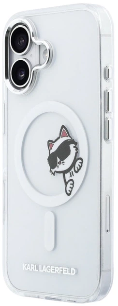 Чохол Karl Lagerfeld IML Peekaboo MagSafe для Apple iPhone 17 Transparent (3666339606992) - зображення 2