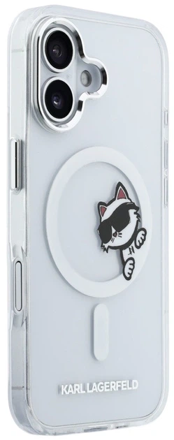 Чохол Karl Lagerfeld IML Peekaboo MagSafe для Apple iPhone 17 Transparent (3666339606992) - зображення 4