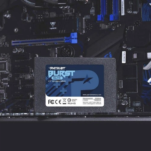 Накопичувач SSD 2.5" 120GB Burst Elite Patriot (PBE120GS25SSDR) Patriot PBE120GS25SSDR 911301 - зображення 4