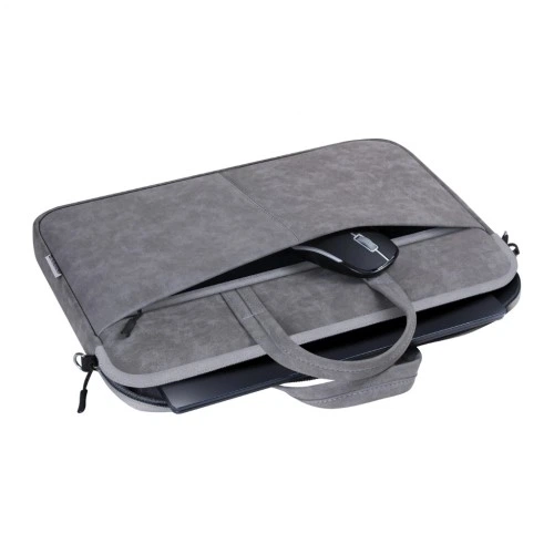 Сумка для ноутбука Defender 15.6" Solid PU gray (26088) DEFENDER 26088 915637 - изображение 4