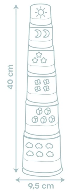 Magiczna wieża Smoby Little 140321 (3032161403212) - obraz 3