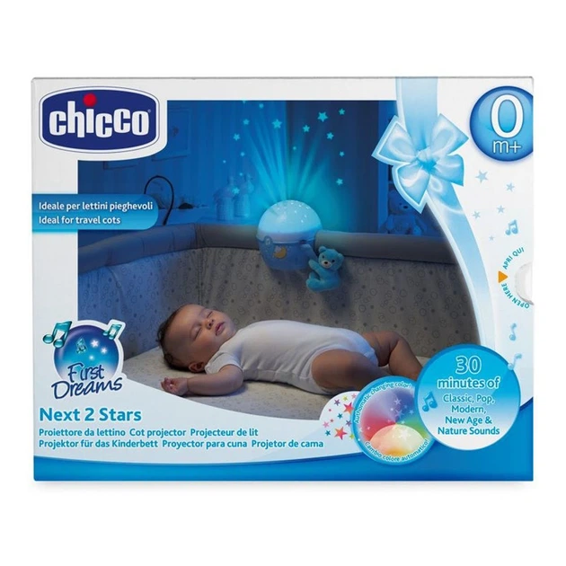 Іграшка-проектор музичний Chicco Next 2 Stars, блакитний - изображение 2