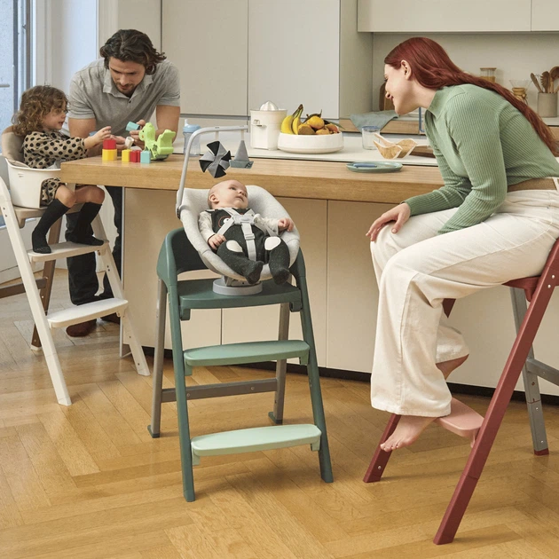 Стільчик для годування 3 в 1 Chicco Crescendo Up, зелений - зображення 5