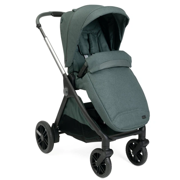 Коляска Chicco Bellagio 2 в 1, хаки - Фото 6 Коляска Chicco Bellagio 2 в 1, хаки - изображение 6