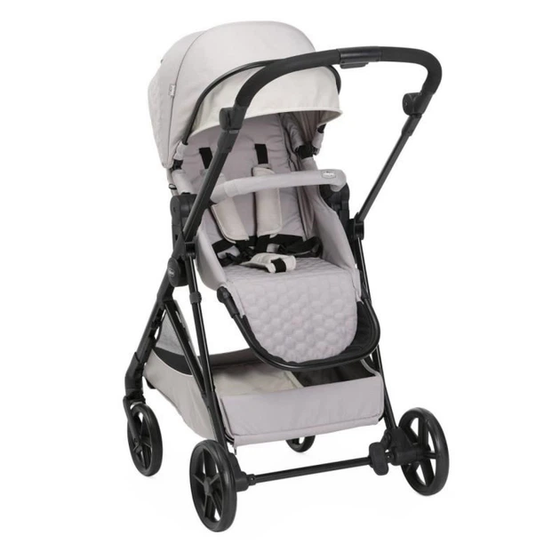 Коляска 2 в 1 Chicco Seety, светло-серая - изображение 9