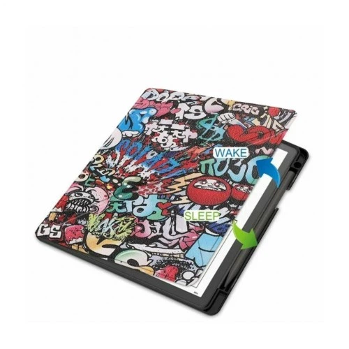 Чехол для электронной книги BeCover Ultra Slim Origami Amazon Kindle Scribe 10.2" Graffiti (712582) BeCover 712582 916443 - Фото 5 Чехол для электронной книги BeCover Ultra Slim Origami Amazon Kindle Scribe 10.2" Graffiti (712582) BeCover 712582 916443 - изображение 5