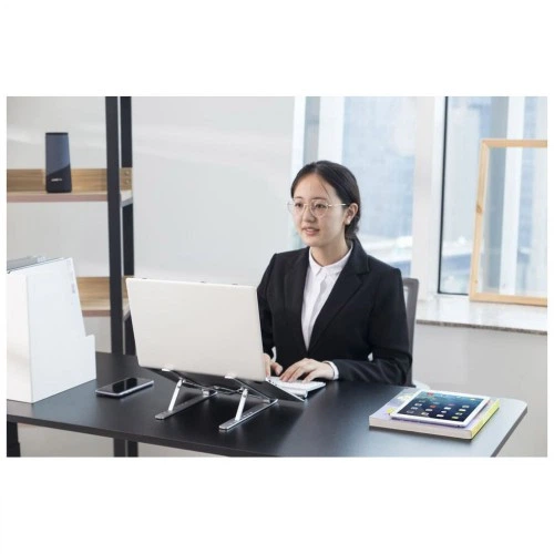 Подставка для ноутбука HiSmart LPS03-3, алюминий (HS082826) HiSmart HS082826 908358 - изображение 12