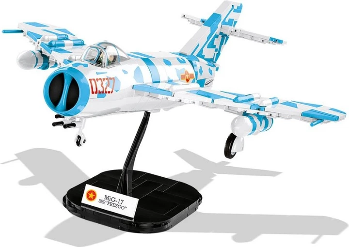 Klocki konstrukcyjne Cobi Historical Collection MiG-17 NATO Code Fresco 577 elementów (59021251024246) - obraz 2