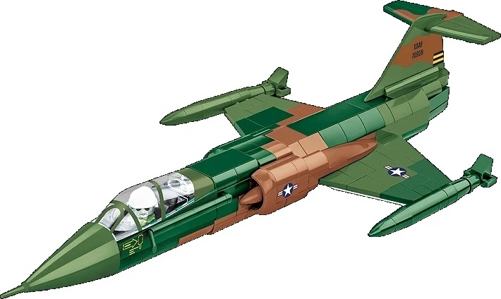 Klocki konstrukcyjne Cobi Historical Collection Lockheed F-104 Starfighter 438 elementów (5902251024260) - obraz 2