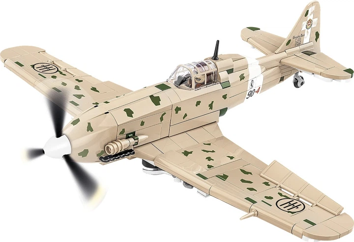 Klocki konstrukcyjne Cobi WWII Macchi C.202 Folgore 404 elementy (5902251057602) - obraz 2