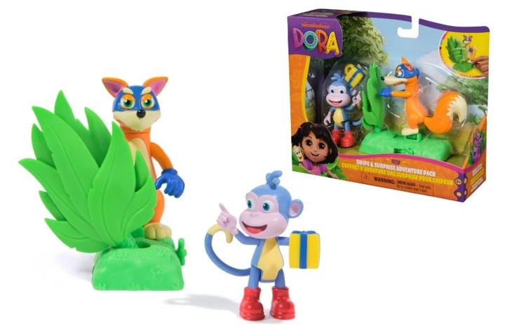 Набір фігурок Spin Master Даша-дослідниця Бутс і Свайпер 6073672 (681147076594) - зображення 3