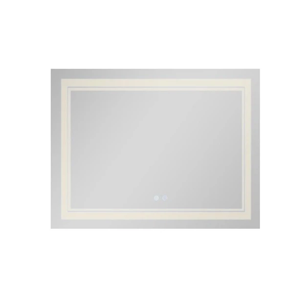 Зеркало Qtap Cardinal 1000х800 LED подсветка сенсорная антизапотевка для ванной комнаты освещения (600574) - изображение 6