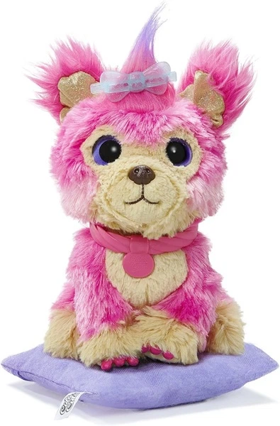 Zabawka interaktywna-niespodzianka Cobi Little Live Pets Cutie Cuts Piesek Różowo‑fioletowy (MO-30147) (630996301463) - obraz 2