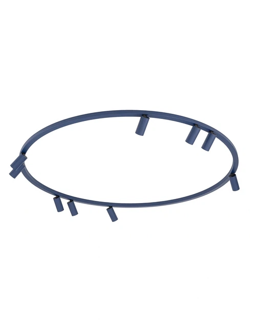Люстра Nowodvorski 11953 Fourty Round GU10 R35 9x10W IP20 синя - зображення 4